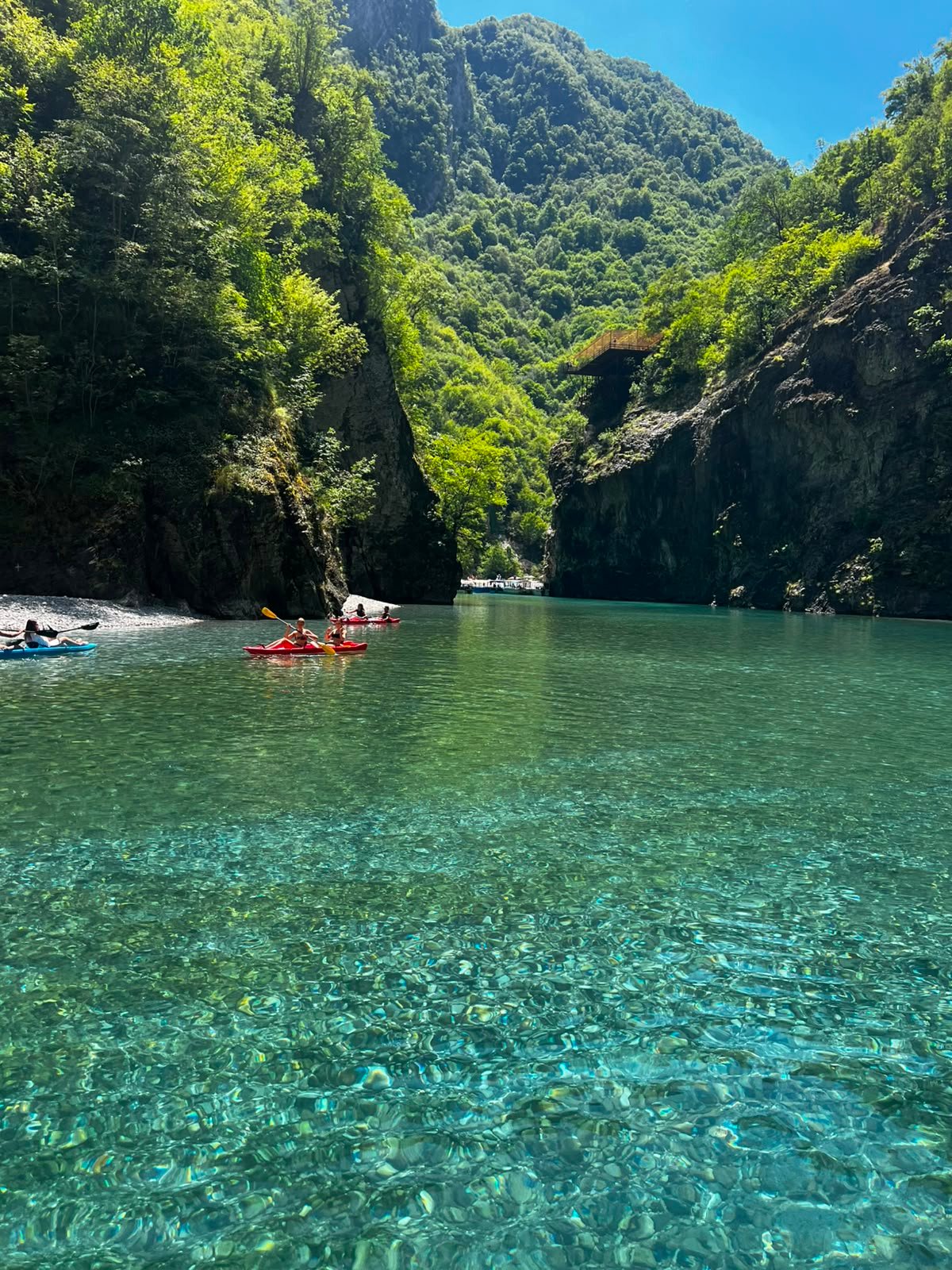 Turquoise Shala River